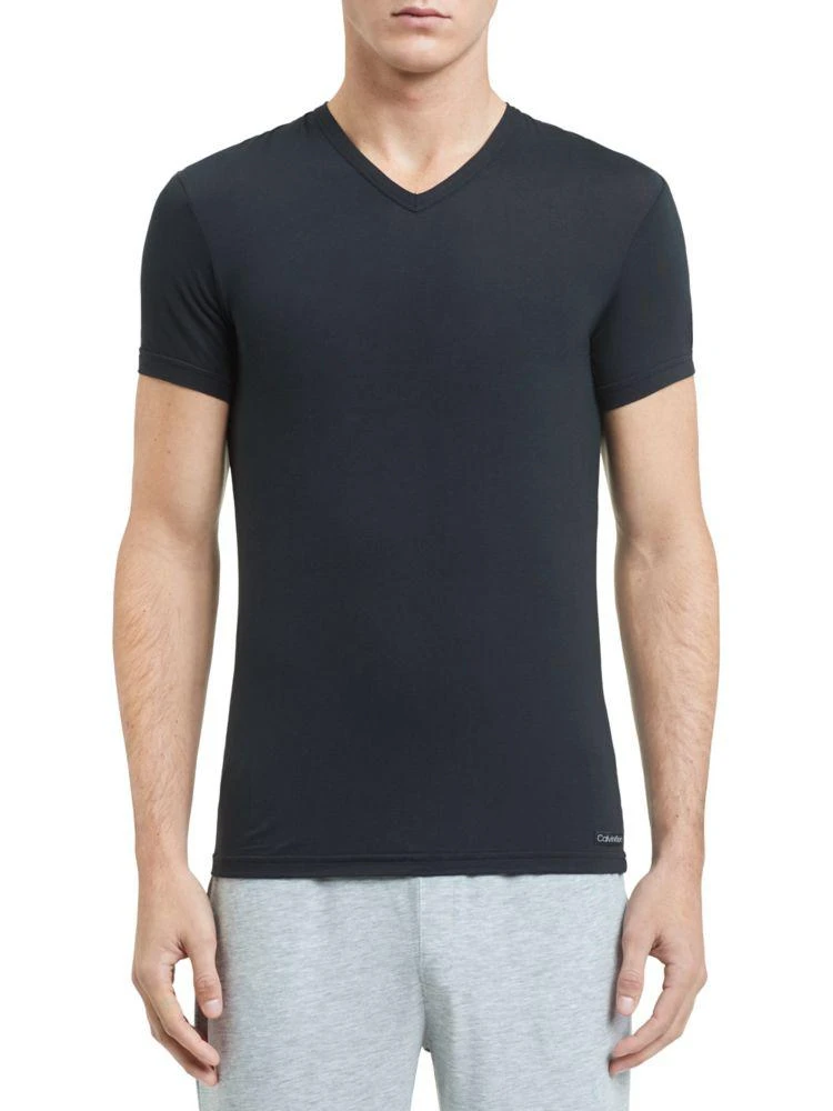 商品Calvin Klein|V-Neck Lounge Tee,价格¥206,第1张图片