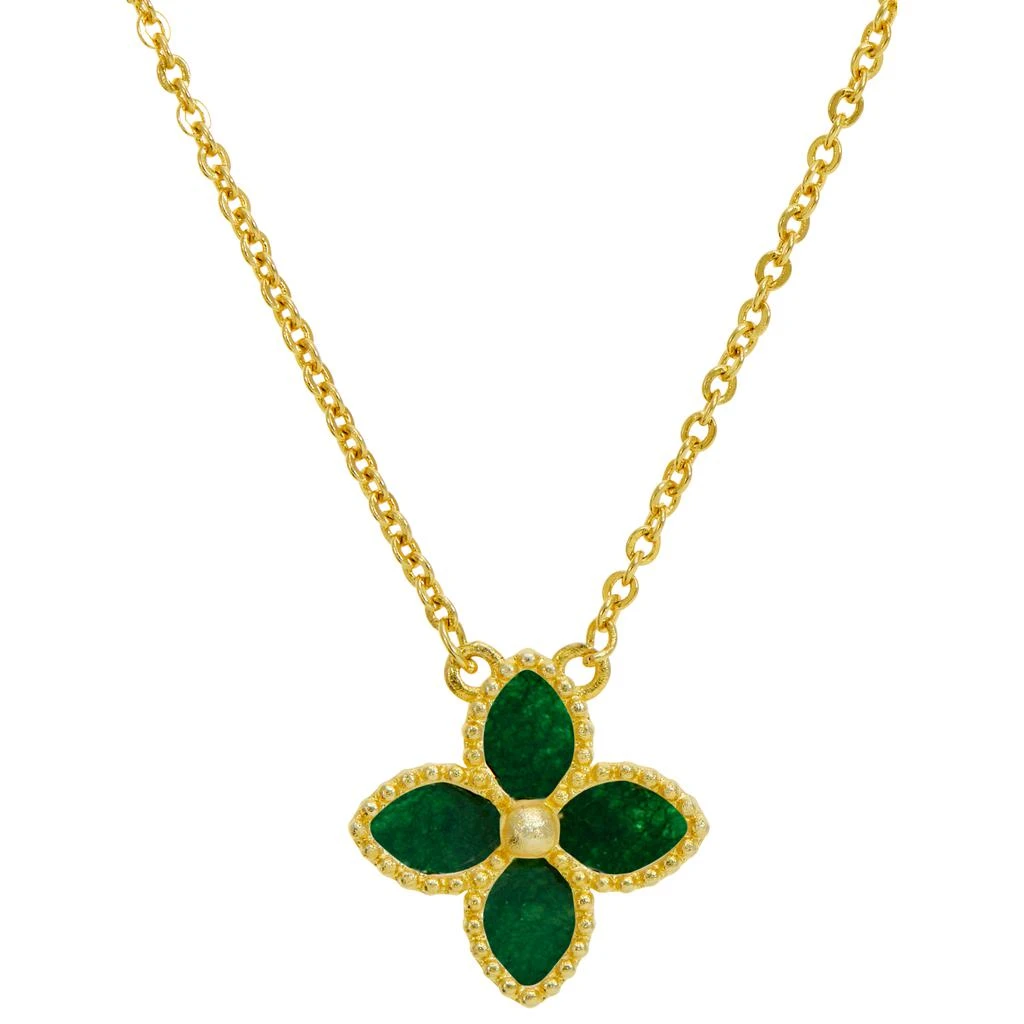 商品Savvy Cie Jewels|18K Gold Vermeil Mop Necklace,价格¥596,第4张图片详细描述