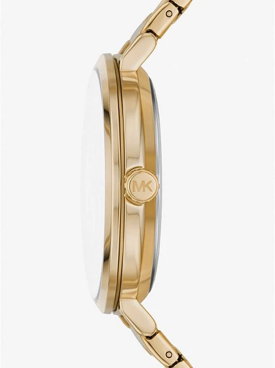 商品Michael Kors|Addyson Gold-Tone Logo Watch,价格¥969,第2张图片详细描述