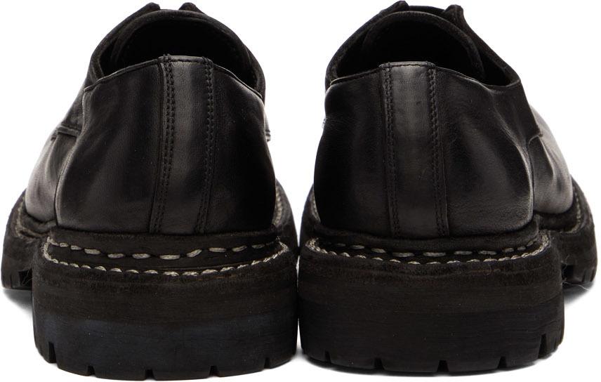 Black Daddy Lace-Up Shoes商品第2张图片规格展示