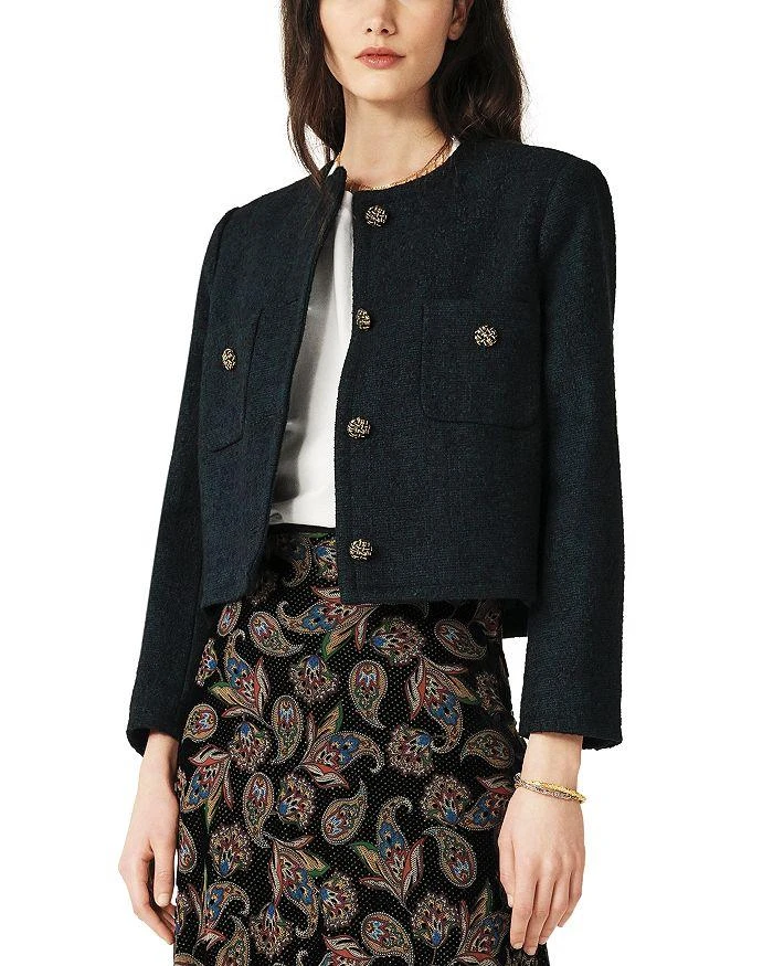 商品ba&sh|Meredith Cropped Boxy Jacket,价格¥2958,第1张图片