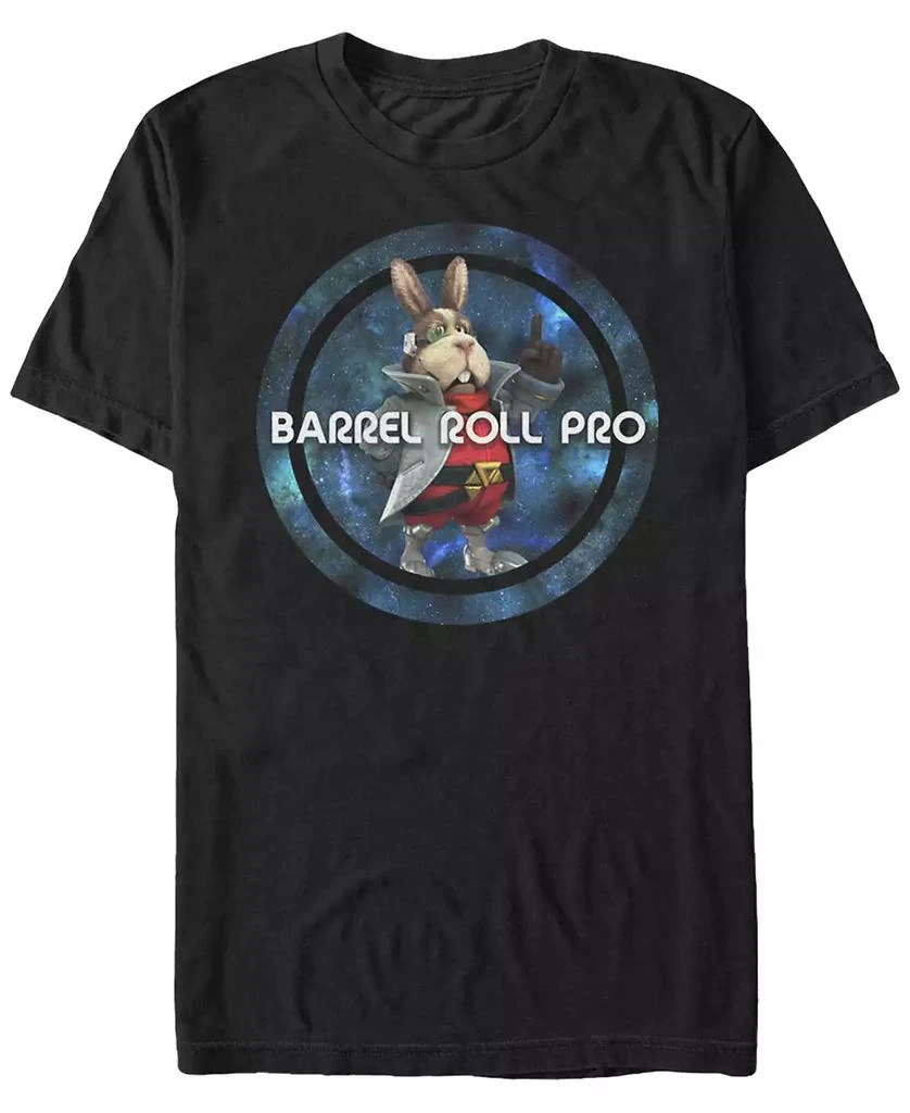 商品Nintendo|Nintendo Men's Star Fox Barrel Role Pro Short Sleeve T-Shirt,价格¥187,第1张图片