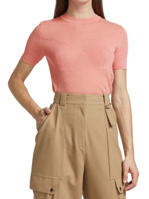 Short Sleeve Knit Sweater商品第1张图片规格展示