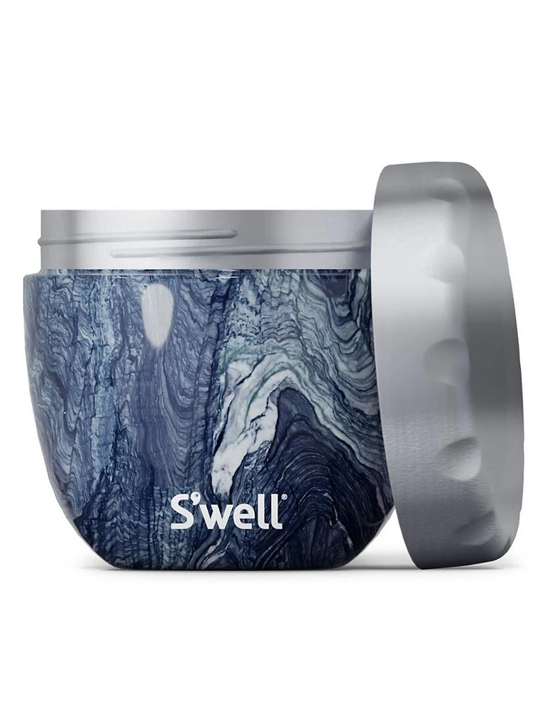 商品S'well|Elements Azurite Marble S'well Eats 2-in-1 Bowl,价格¥375,第2张图片详细描述