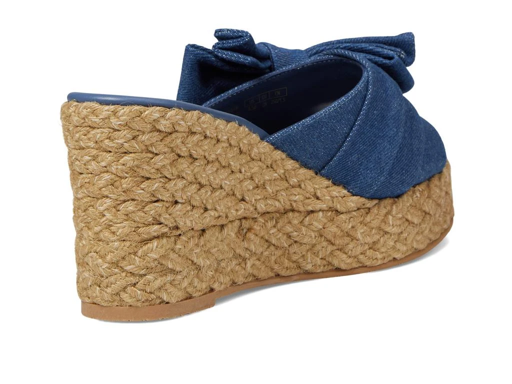 商品Stuart Weitzman|Loveknot Espadrille Wedge Slide,价格¥1608,第5张图片详细描述