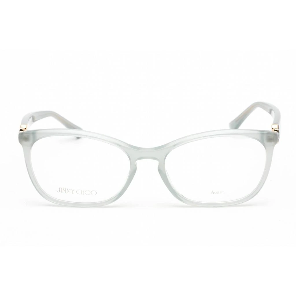 商品Jimmy Choo|Jimmy Choo Women's Eyeglasses - Full Rim Cat Eye Green Plastic Frame | JC317 01ED 00,价格¥546,第2张图片详细描述