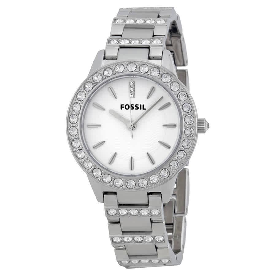 Glitz White Dial Stainless Steel Ladies Watch ES2362商品第1张图片规格展示