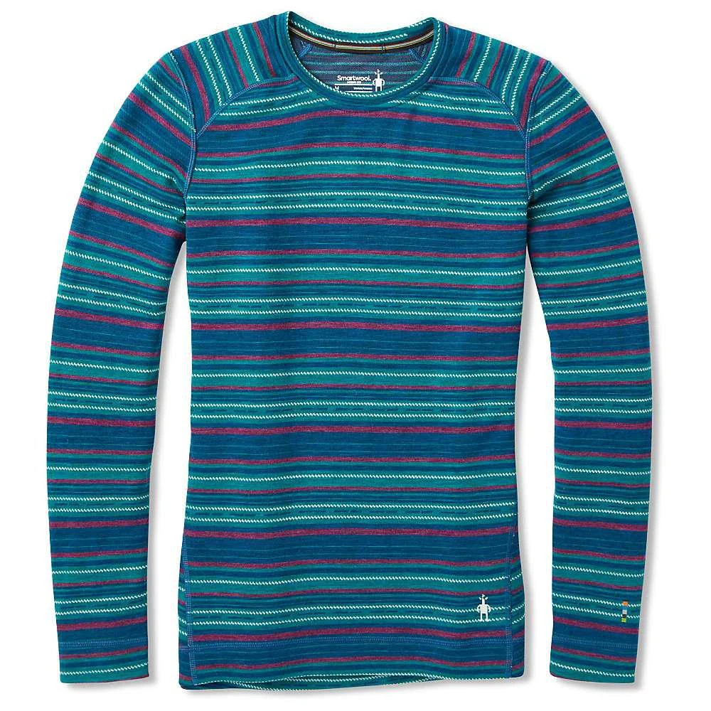 商品SmartWool|Smartwool Women's Merino 250 Baselayer Pattern Crew 羊毛衣,价格¥668,第2张图片详细描述