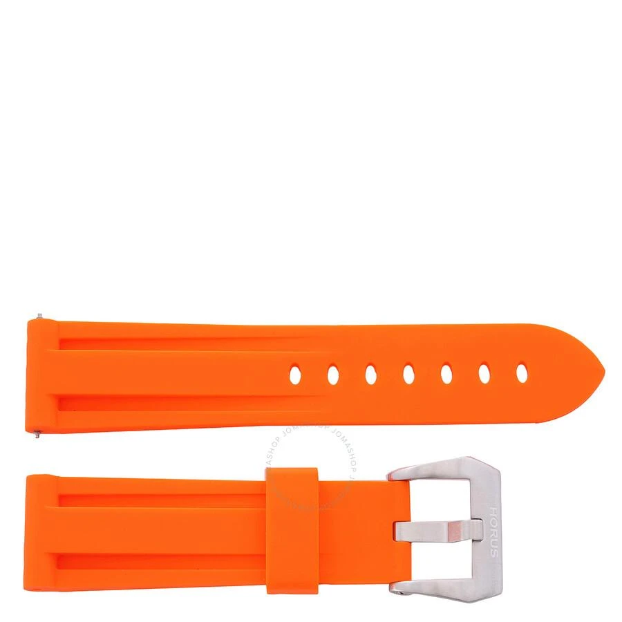 商品Horus Watch Straps|For Tudor Black Bay Straight Lug Tangerine Orange Rubber Watch Band 22MMSL-ORG-TBB,价格¥1241,第1张图片