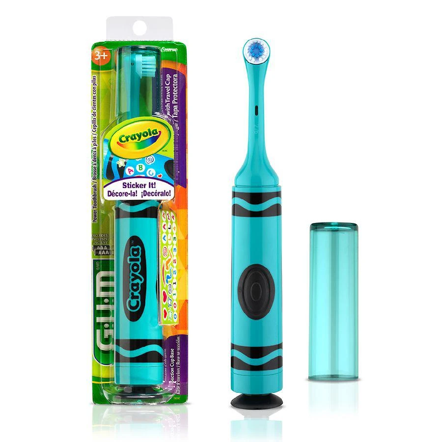 商品G-U-M|G-U-M Crayola Power 儿童牙刷,价格¥17,第3张图片详细描述