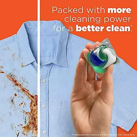 商品Tide|Tide PODS Laundry Detergent Pacs, Spring Meadow, 156 ct.,价格¥245,第5张图片详细描述