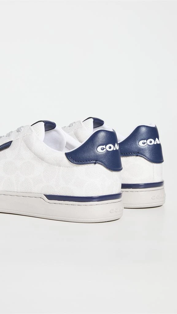 商品Coach|Coach New York Lowline Signature Low Top Sneakers,价格¥614,第5张图片详细描述