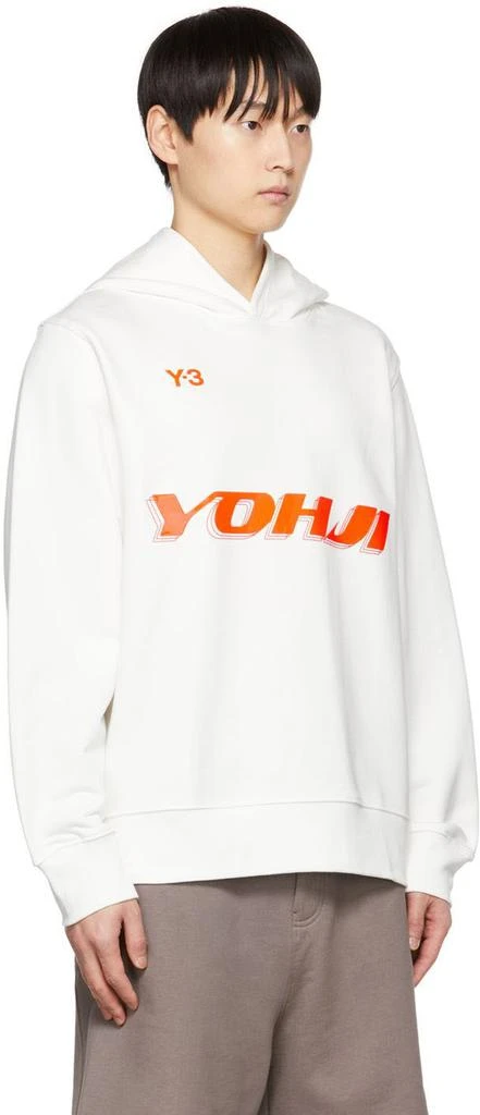 商品Y-3|White Graphic Hoodie,价格¥686,第2张图片详细描述
