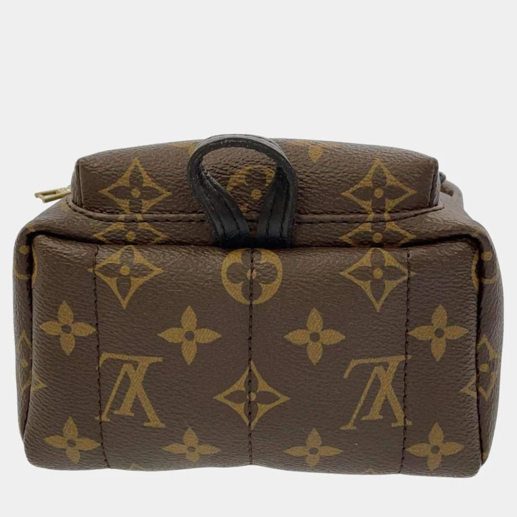 商品[二手商品] Louis Vuitton|Louis Vuitton Brown Monogram Canvas Mini Palm Springs Backpack,价格¥16742,第4张图片详细描述