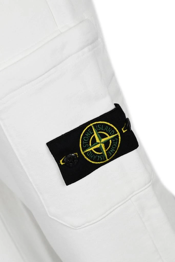 商品Stone Island|Stone Island Cargo Jogging Trousers In Brushed Cotton Fleece,价格¥2147,第3张图片详细描述