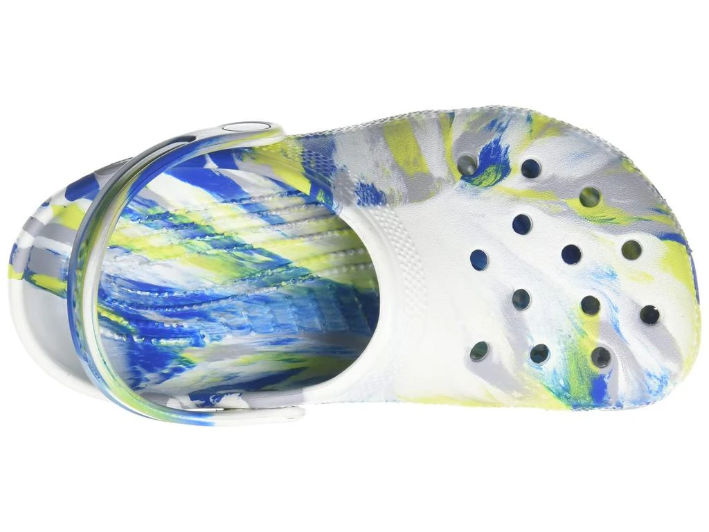 商品Crocs|Classic Marbled Tie-Dye Clog (Little Kid/Big Kid),价格¥278,第2张图片详细描述