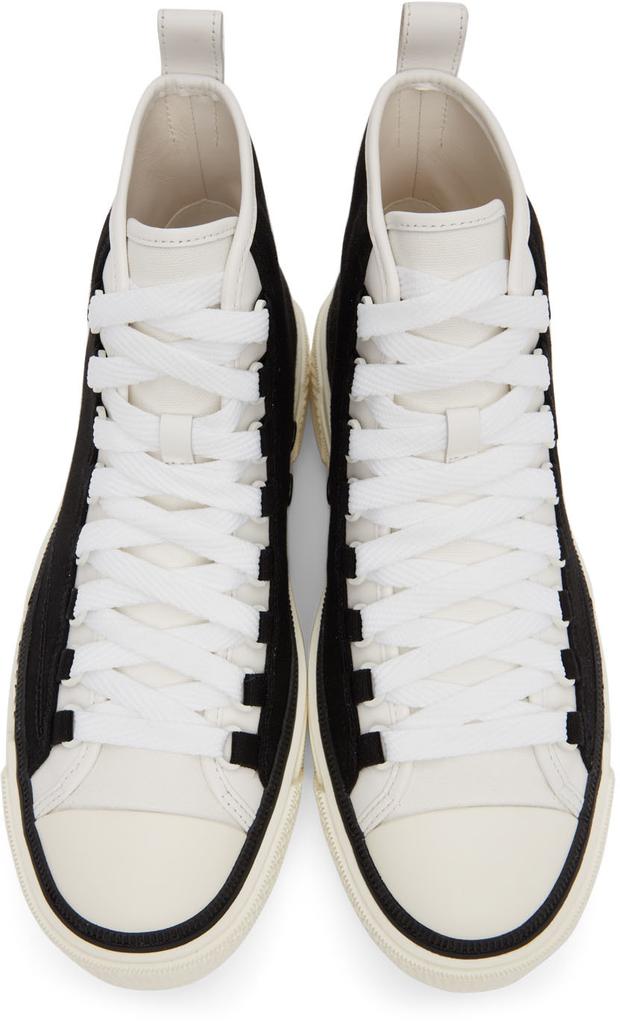 Black & White M.A. Court High Sneakers商品第5张图片规格展示