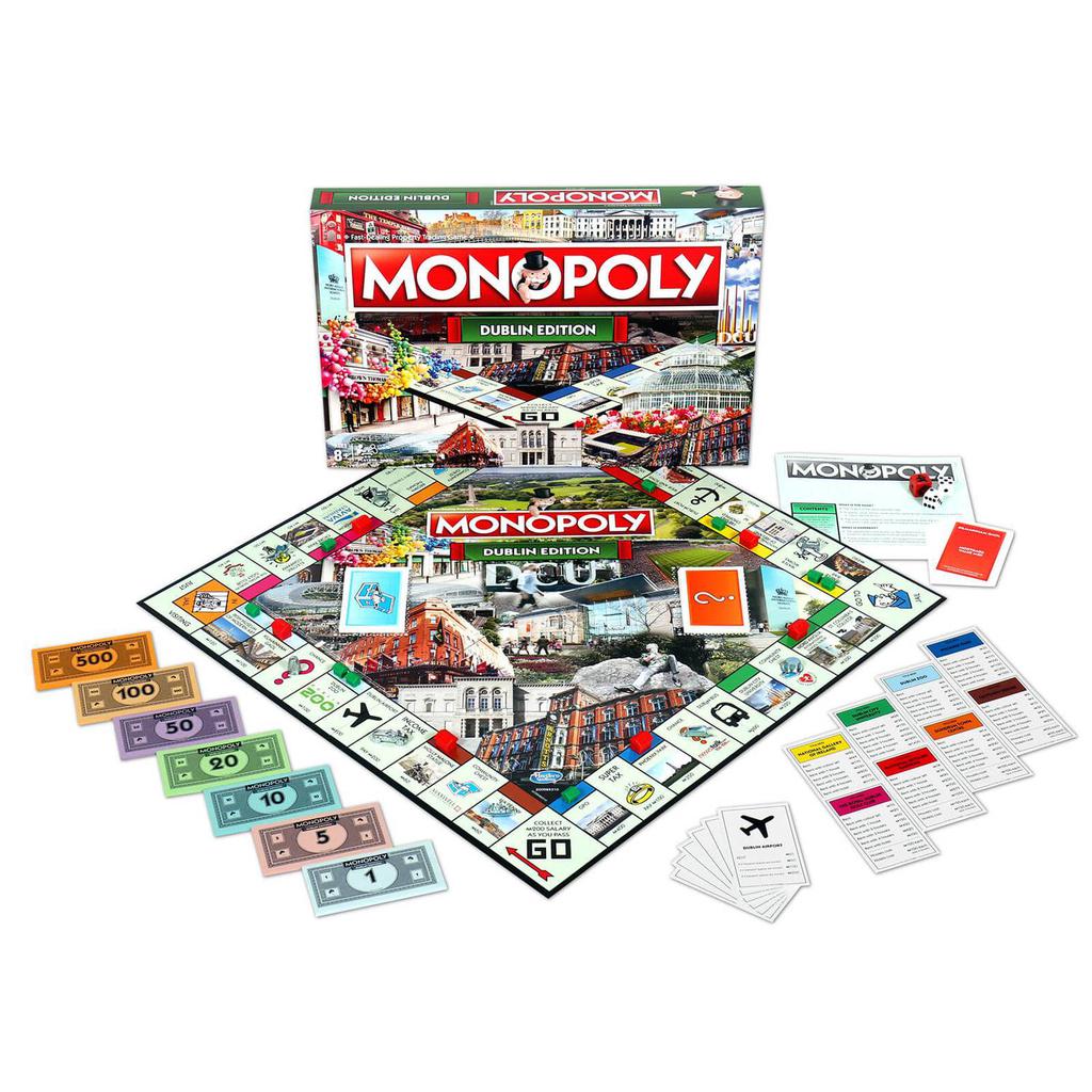 Monopoly Board Game - Dublin Edition商品第2张图片规格展示