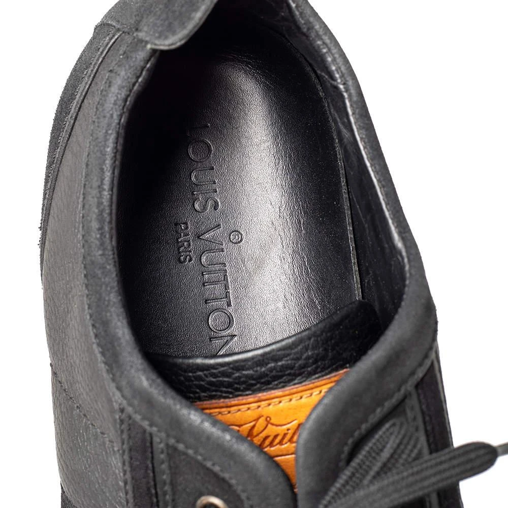 Louis Vuitton Black Nubuck And Leather Cosmos Low Top Sneakers Size 43.5 商品