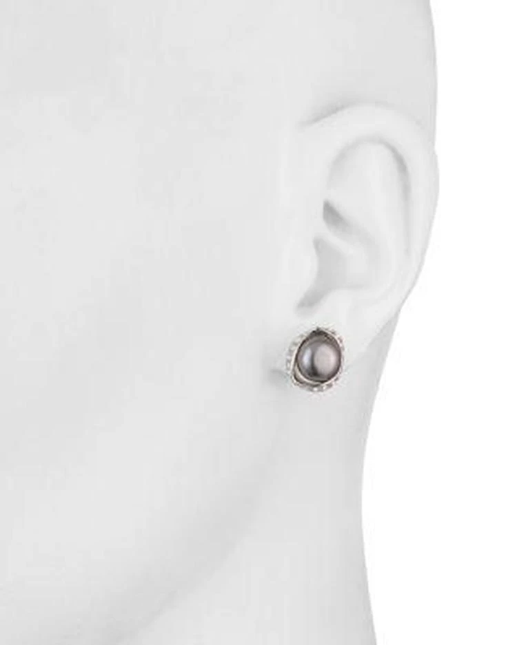 商品Carolee|Cultured Freshwater Pearl Stud Earrings,价格¥299,第2张图片详细描述