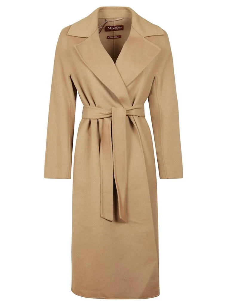 商品Max Mara|Max Mara Studio Belted Coat,价格¥5082,第1张图片