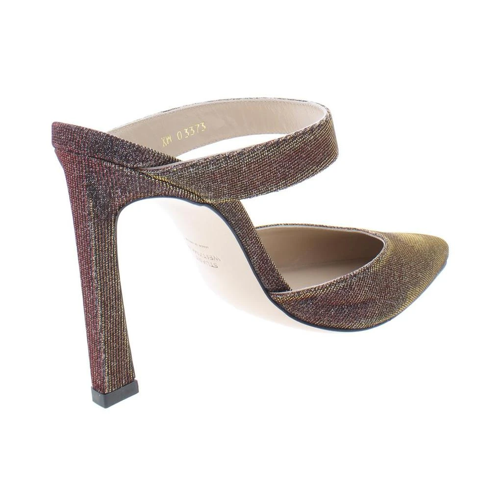 商品Stuart Weitzman|Stuart Weitzman Womens Eventually Metallic Pointed Toe Mules,价格¥591,第2张图片详细描述