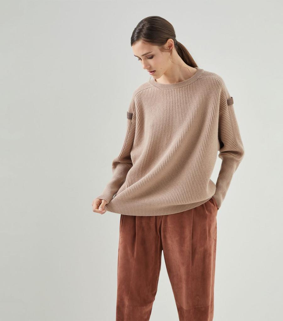 商品Brunello Cucinelli|Cashmere Crew-Neck Sweater,价格¥24201,第1张图片