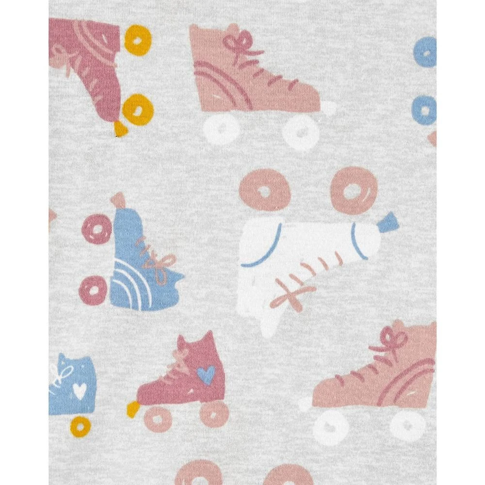 商品Carter's|Big Girls Roller Skate 100% Snug Fit Cotton Pajamas, 4 Piece Set,价格¥231,第2张图片详细描述