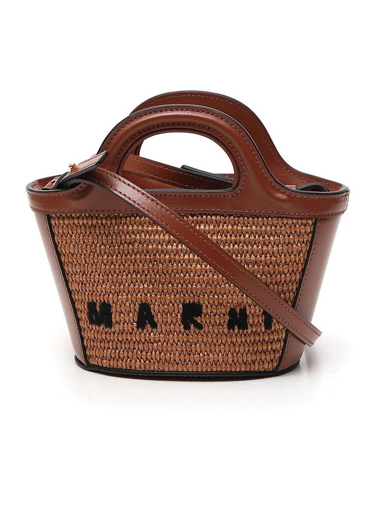 商品Marni|Marni Tropicalia Logo Embroidered Micro Tote Bag,价格¥3250,第1张图片