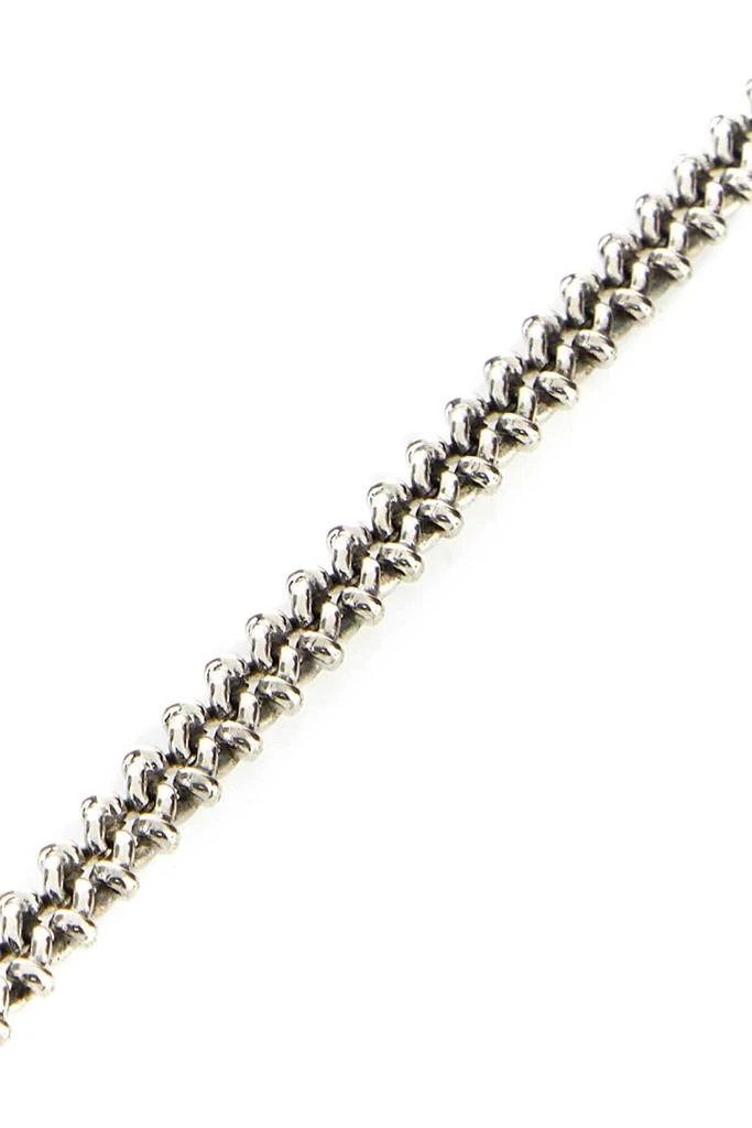商品Emanuele Bicocchi|Emanuele Bicocchi Logo Plaque Knot Chain Bracelet,价格¥1644,第2张图片详细描述