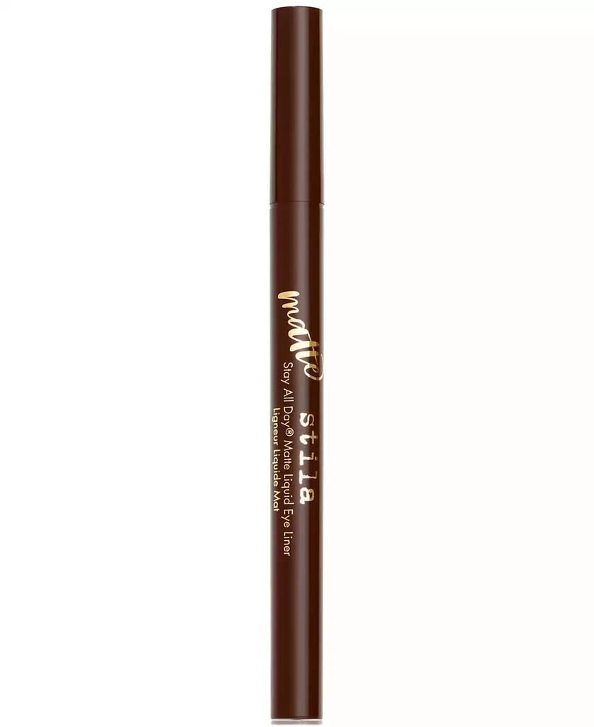 商品Stila|Stay All Day® Matte Liquid Eye Liner - Matte Brown,价格¥181,第2张图片详细描述