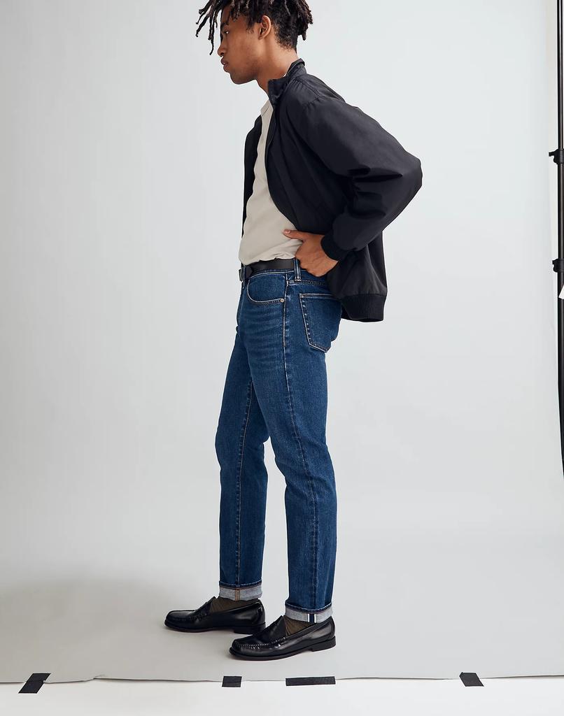商品Madewell|Athletic Slim Selvedge Jeans in Belcourt Wash,价格¥1257,第4张图片详细描述