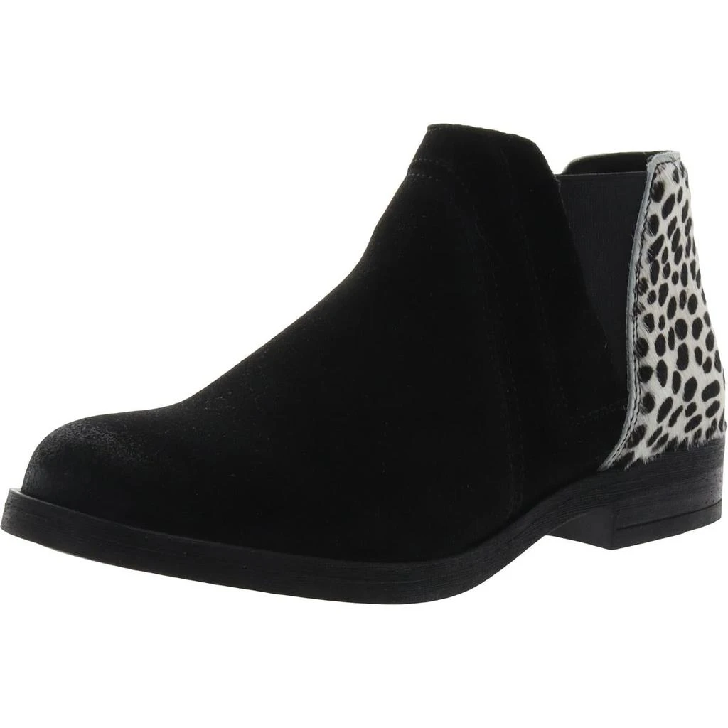商品Clarks|Clarks Womens Beat Leather Calf Hair Ankle Boots,价格¥183,第1张图片