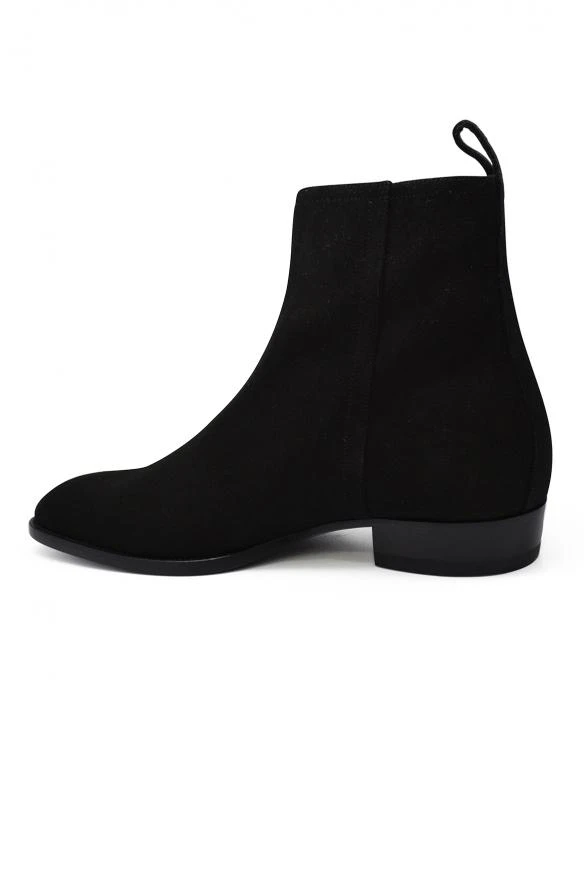 商品Yves Saint Laurent|Suede zipped boots,价格¥4428,第3张图片详细描述