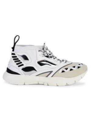 商品Valentino|Heroes Reflex Mixed Media Sneakers,价格¥3191,第1张图片