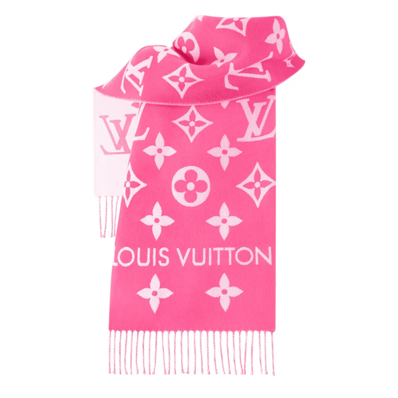 【预售十天】路易威登 23新款ESSENTIAL女士提花羊毛围巾（两色可选） 商品