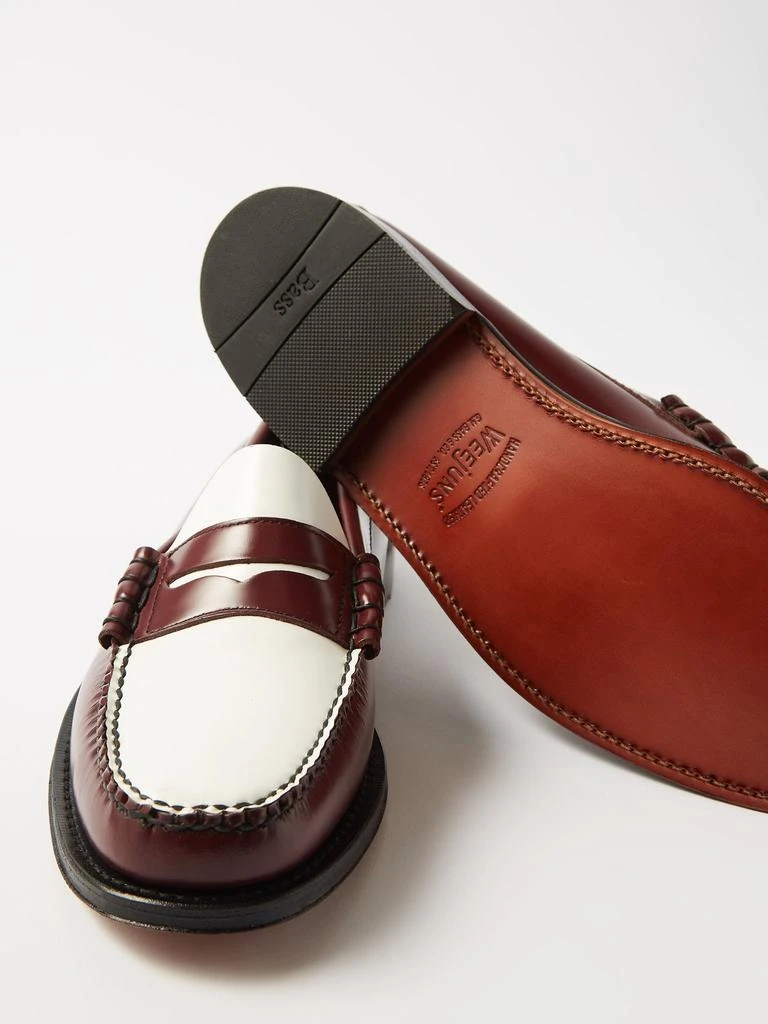 商品G.H. Bass|Weejuns Heritage Larson leather loafers,价格¥1066,第2张图片详细描述