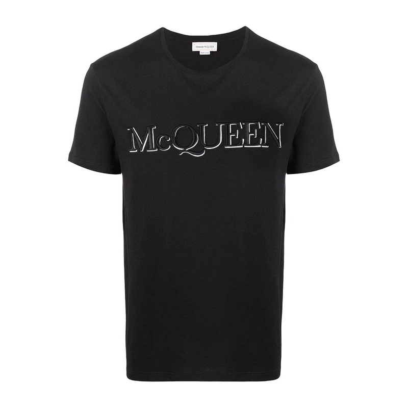 ALEXANDER MCQUEEN 亚历山大·麦昆 男士黑色棉质T恤 649876-QQZ56-0901 商品