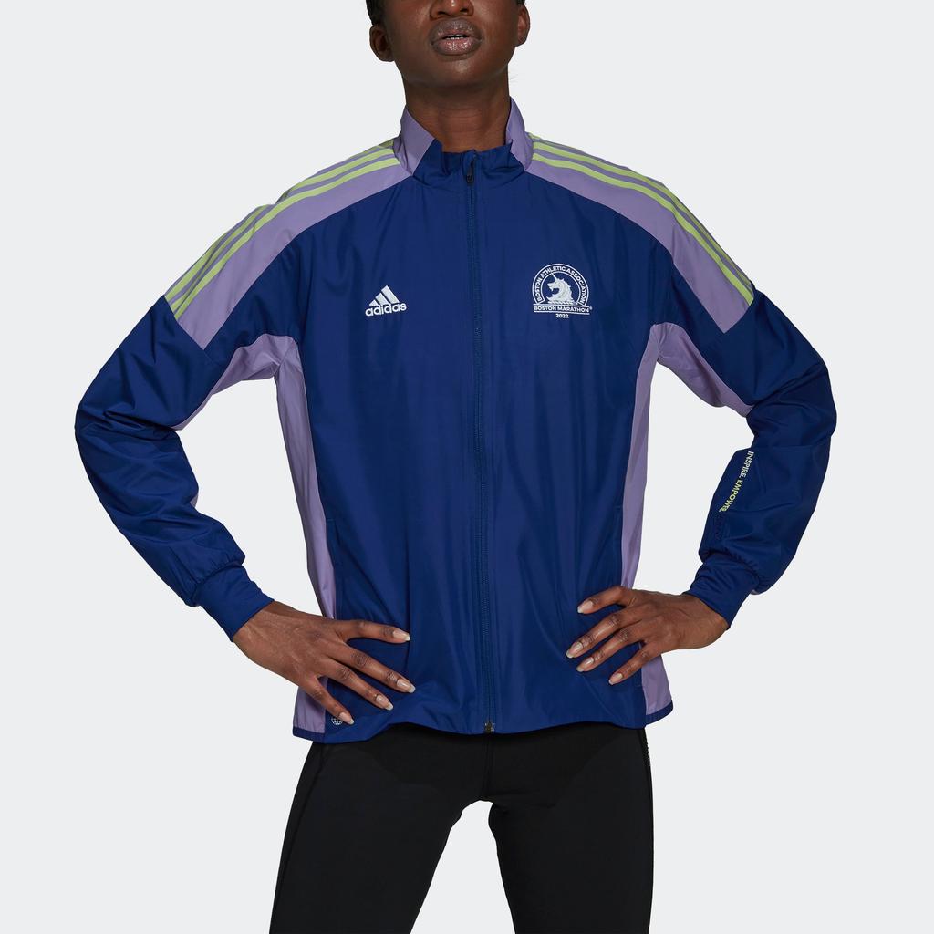 Women's adidas Boston Marathon 2022 Celebration Jacket商品第1张图片规格展示