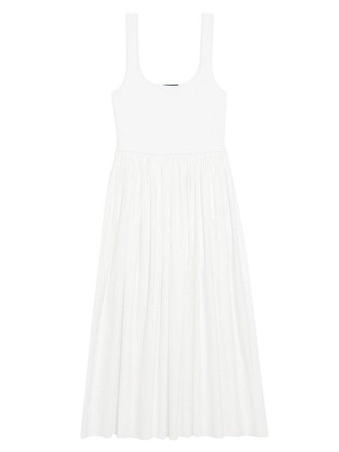Sleeveless Fit & Flare Midi-Dress商品第1张图片规格展示