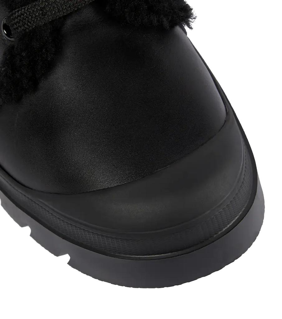 Walky Viv皮革羊毛皮边饰靴子商品第6张图片规格展示