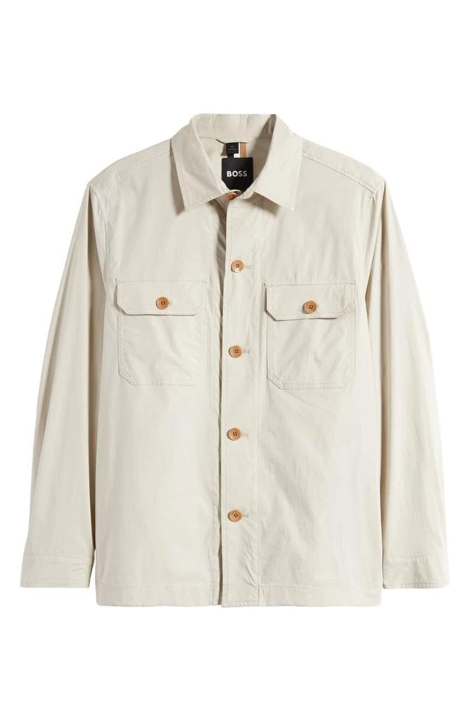 Carper Stretch Cotton Shirt Jacket 商品