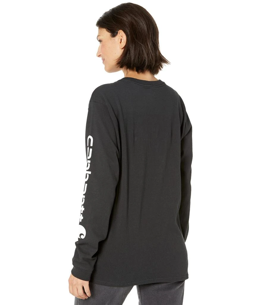 商品Carhartt|Loose Fit Heavyweight Long Sleeve Logo Sleeve T-Shirt,价格¥225,第2张图片详细描述