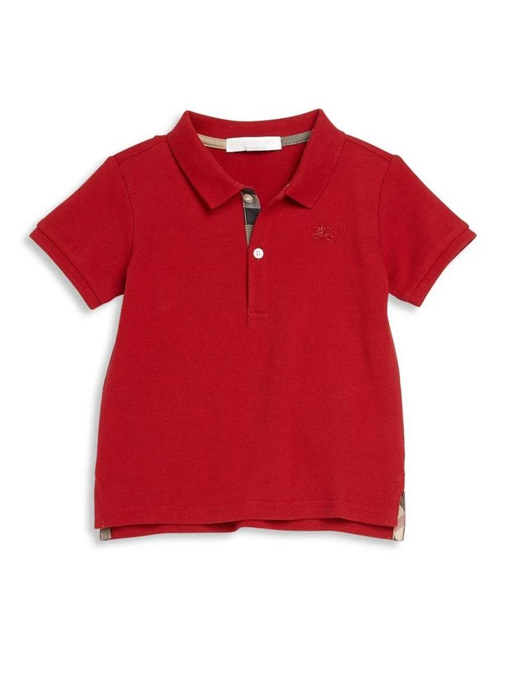 商品Burberry|Baby's & Toddler's Mini William Check-Placket Polo,价格¥520,第1张图片