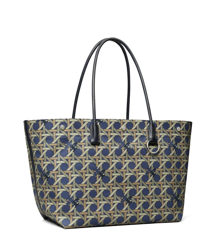 商品Tory Burch|Canvas Basket Weave Tote,价格¥2973,第3张图片详细描述