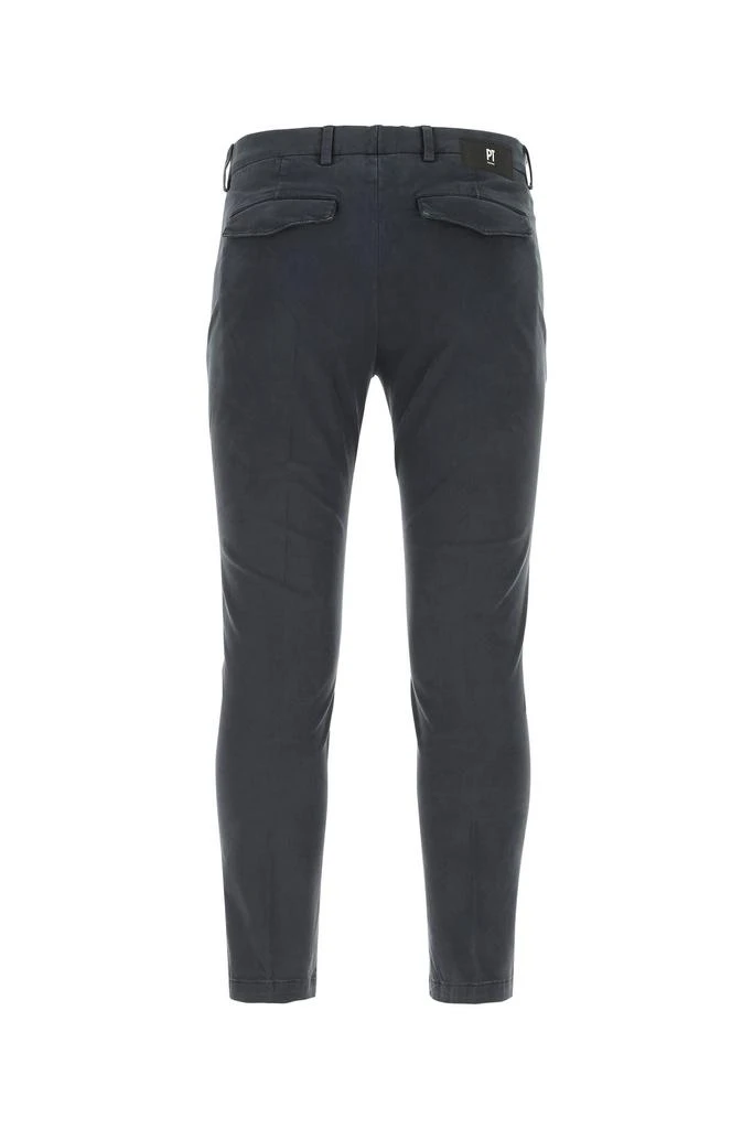 商品PT TORINO|Midnight blue stretch cotton Jungle chino pant,价格¥992,第1张图片