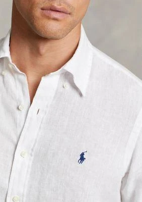 商品Ralph Lauren|Ralph Lauren Classic Fit Linen Shirt,价格¥419,第3张图片详细描述