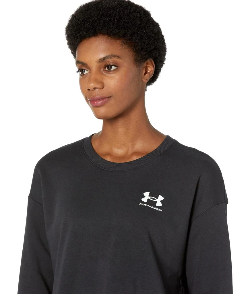 商品Under Armour|Rival Fleece Oversize Crew,价格¥332,第3张图片详细描述
