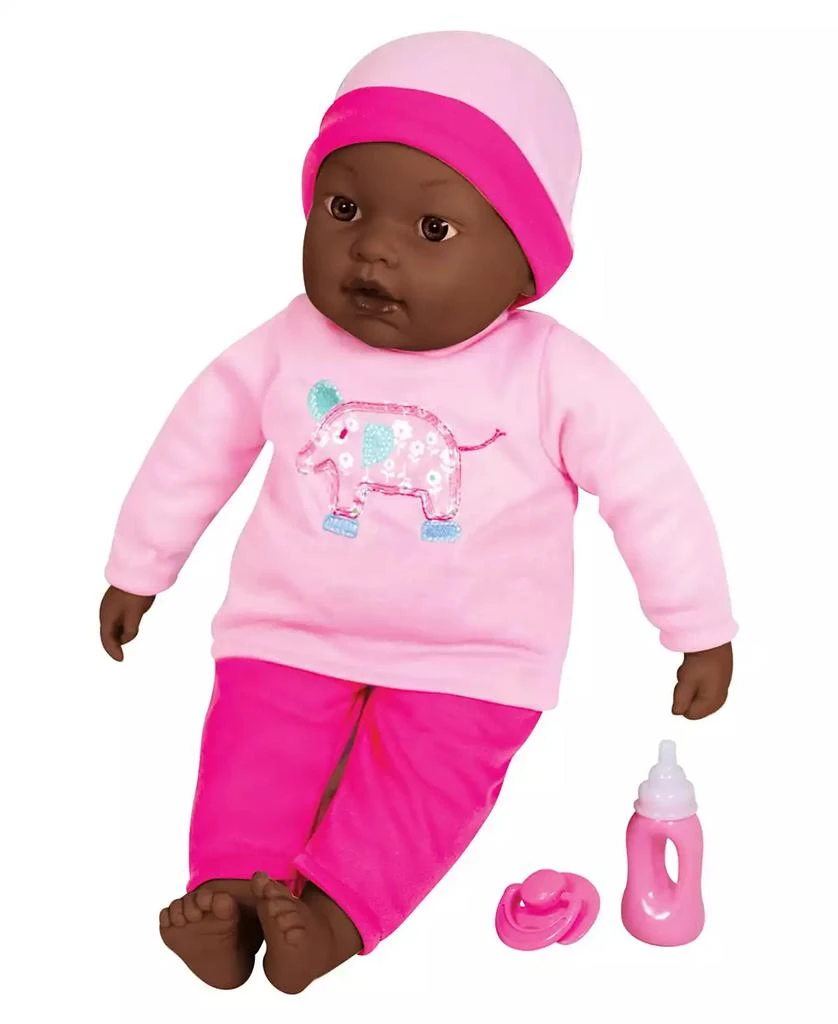商品Lissi Dolls|Baby Beatrice Interactive African American Baby Doll, Set of 3,价格¥135,第1张图片