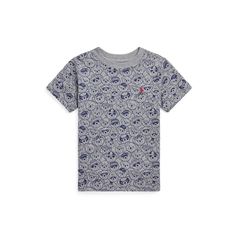 商品Ralph Lauren|Little Boys Polo Bear Cotton Jersey T-shirt,价格¥240,第1张图片